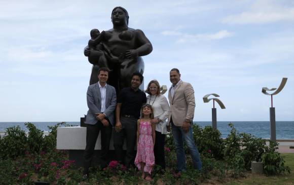 Con esta ya son dos obras del maestro Botero que se encuentran en la capital puertorriqueña. FOTO EFE