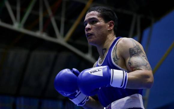 John Lenon Gutiérrez, el peleador antioqueño de los 64 kilogramos de la Selección Colombia. FOTO colprensa