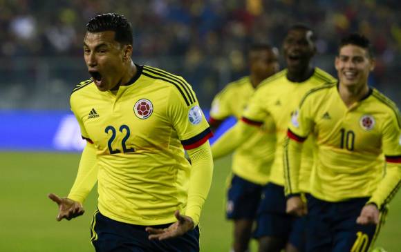 Jeison ya entró en la historia al ser el jugador en darle a Colombia un triunfo sobre Brasil después de 24 años. FOTO Colprensa