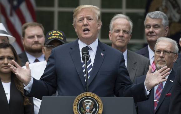 Presidente Donald Trump. Foto: AFP