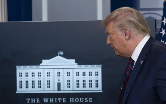Trump manifestó que si la propuesta causa malestar podría hacerlo en otro lugar. FOTO: EFE