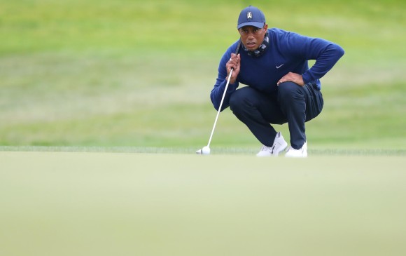 Tiger Woods, de nuevo en competencia. FOTO AFP