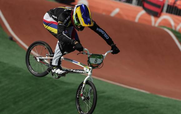 Carlos Ramírez sigue mostrando su categoría en los torneos latinoamericanos. Su reto ahora es cosechar puntos UCI y así continuar formando parte de selecciones Colombia. FOTO colprensa 