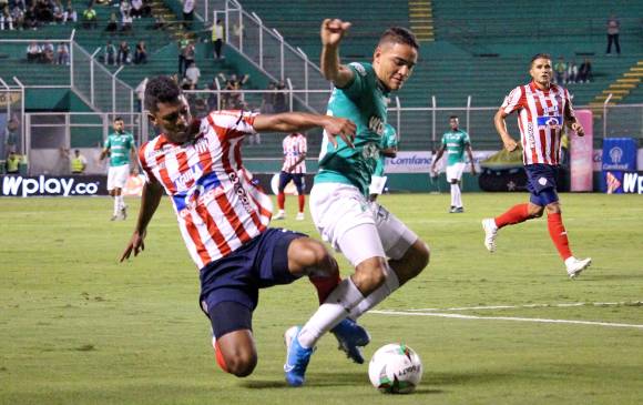 Deportivo Cali frente a Atlético Junior pintaba como el clásico de la segunda jornada, pero desafortunadamente este encuentro culminó sin anotaciones en Palmaseca. FOTO colprensa
