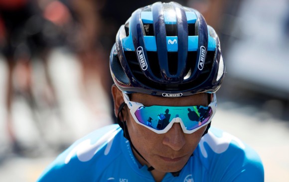 Nairo Quintana no pudo repetir triunfo en Vallter, tal como lo logró en 2013. FOTO: AFP