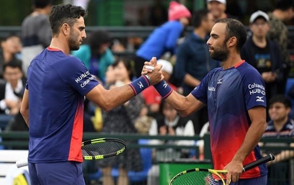 Cabal y Farah enfrentarán el miércoles a la dupla Rojer/Tecau para seguir con vida en el torneo. FOTO: ATP