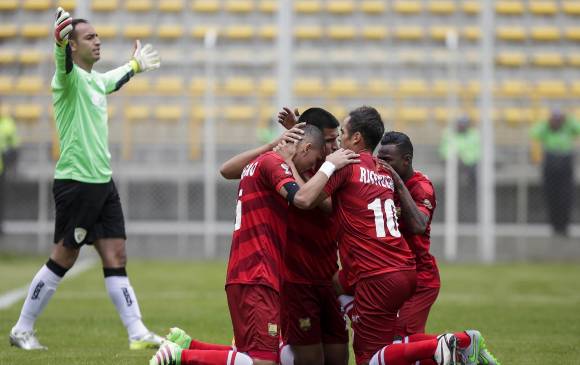 Águilas jugará su próximo partido como local en el Oriente antioqueño ante Atlético Huila. FOTO COLPRENSA