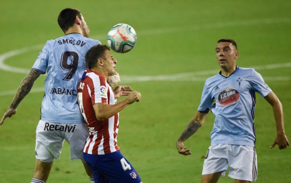 Santiago Arias, jugador colombiano del Atlético de Madrid. FOTO AFP