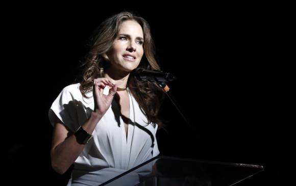 La cofundadora y directora ejecutiva del evento Paola Turbay frente a una crisis en 2018, cuando el festival no se realizó por falta de financiación. Foto: Colprensa