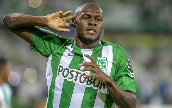 Víctor Ibarbo llegó a Nacional en enero en calidad de préstamo. FOTO Juan Antonio Sánchez