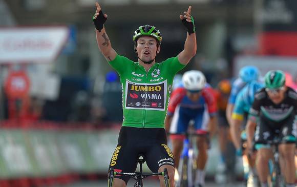 Tercera victoria del esloveno en la presente edición de la carrera. FOTO AFP