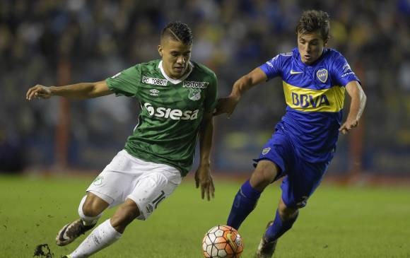 Este miércoles el Deportivo Cali quedó eliminado del torneo tras perder 6-2 ante Boca. FOTO AFP