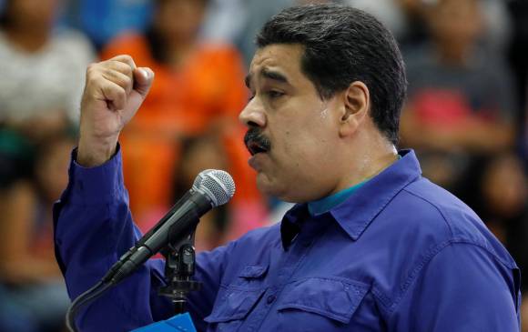 El presidente Nicolás Maduro convocó a los venezolanos a celebrar en una unión cívico-militar el día de la independencia, frente a las supuestas amenazas que llegan desde Colombia. FOTO Reuters
