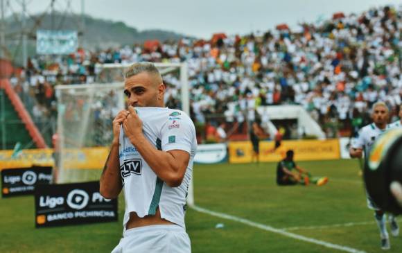 Federico Laurito tiene 29 años y suena para reforzar la delantera del DIM. FOTO: TWITTER