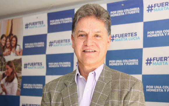 Álvaro Rincón Muñoz, esposo de la vicepresidenta Marta Lucía Ramírez. FOTO COLPRENSA