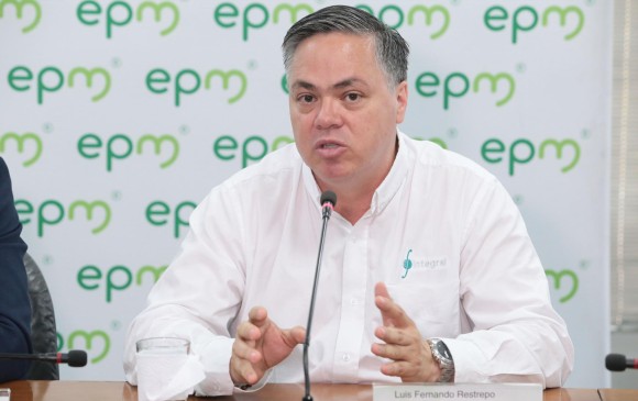 Luis Fernando Restrepo Vélez, gerente de Infraestructura y Minería de Integral. CORTESÍA EPM