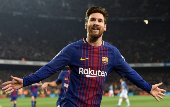 Messi se mantiene como la gran esperanza del Barcelona para conseguir el título de la Champions. FOTO AFP