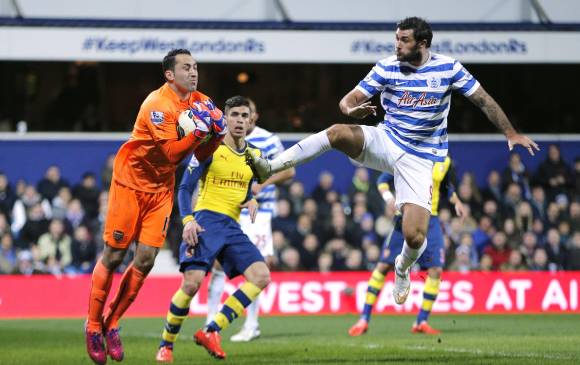 Ospina se destacó nuevamente por sus increíbles atajadas. FOTO REUTERS
