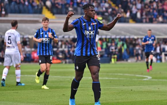 Duván Zapata fue sustituido al minuto 59 del encuentro ante Lecce, y en su lugar entró su compatriota Luis Fernando Muriel, quien tuvo opciones de gol pero finalmente no pudo marcar. FOTO EFE