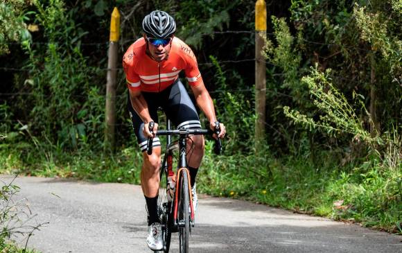 A sus 23 años, Cardona se entrena pensando en el arranque del calendario nacional. FOTO Cortesía colnago