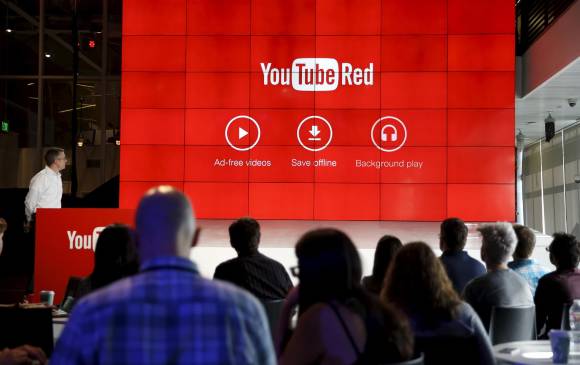 Red aprovecha el servicio de streaming de Google para dar acceso sin publicidad a la programación de YouTube. FOTO AP