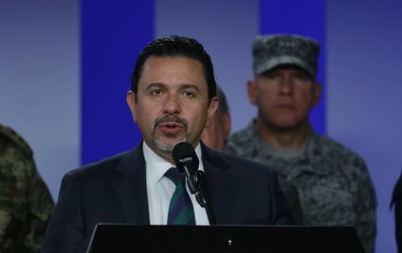 Miguel Ceballos, alto comisionado para la Paz. Foto: Colprensa