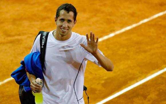 Galán se ratifica como el mejor tenista nacional. FOTO cortesía