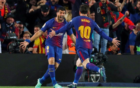 Lionel Messi se afianzó como el máximo goleador de los clásicos Barcelona vs. Real Madrid con 26 anotaciones. FOTO EFE