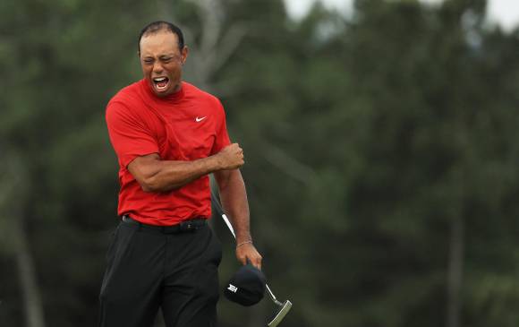 Once años sin ganar un título era el anti récord que hasta este domingo tenía el golfista Tiger Woods. FOTO AFP