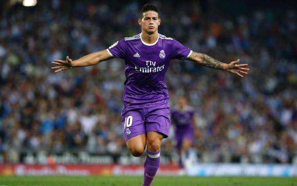 James ajusta dos encuentros consecutivos siendo figura con el Real Madrid. Foto: AFP