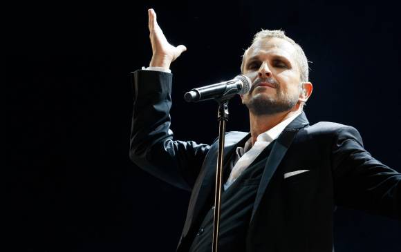 Miguel Bosé, cantante español. FOTO CORTESÍA