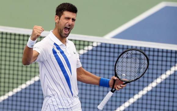 Djokovic, campeón del Masters de Cincinnati, previo al US Open. Foto AFP