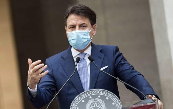 Presidente del gobierno de Italia, Giuseppe Conte. FOTO EFE