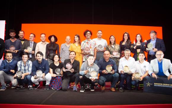 Ganadores de la primera edición de los Premios Pilsen a la calidad 2019.
