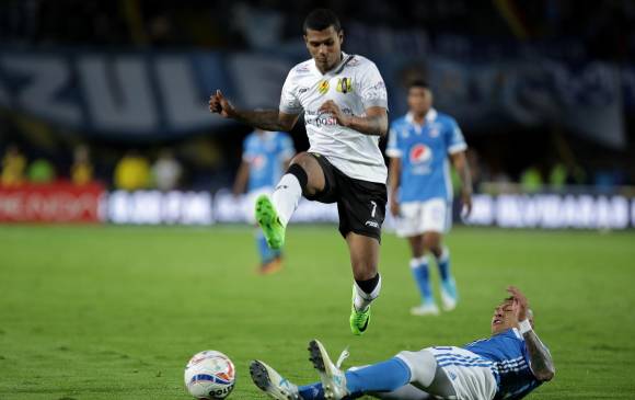 Estéfano Arango fue uno de los jugadores con más regularidad con Alianza Petrolera esta temporada. FOTO colprensa