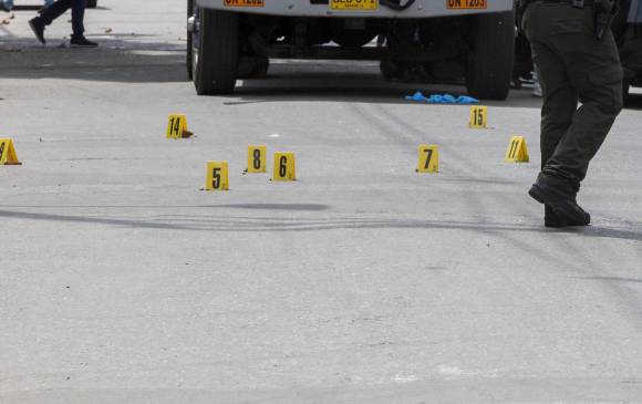Imagen para referenciar un hecho violento. FOTO EDWIN BUSTAMANTE
