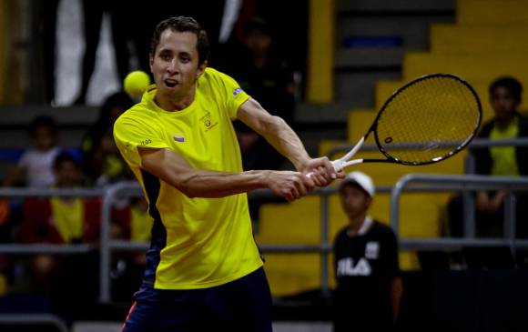 Daniel Galán logró una importante victoria en el Roland Garros y avanzó a la segunda fase. FOTO COLPRENSA