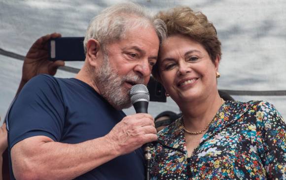 Luiz Inácio Lula da Silva inició su periodo presidencial en 2003, mientras Dilma Rouseff llegó a la presidencia en 2011. Foto: AFP - Nelson Almeida.