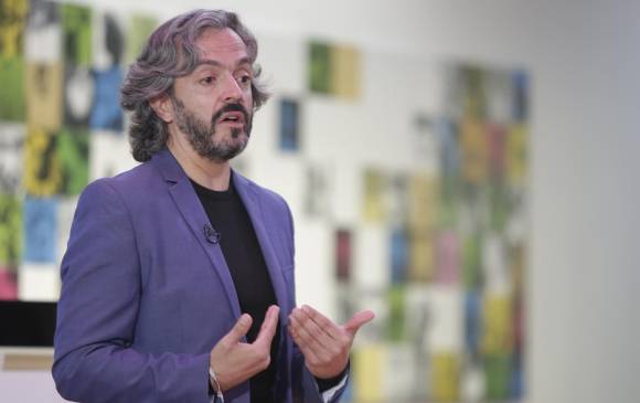 Juan Daniel Oviedo, director del Dane, presentó en Bogotá los datos de crecimiento económico y los ajustes hechos a las cifras. Foto: Colprensa.