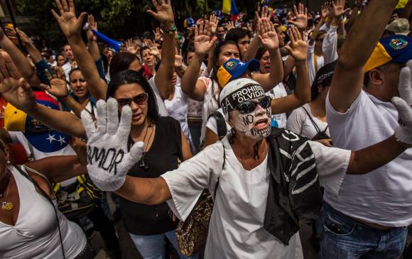 Las protestas en Venezuela y los excesos por parte de la fuerzas del estado son objeto de investigación. FOTO ARCHIVO