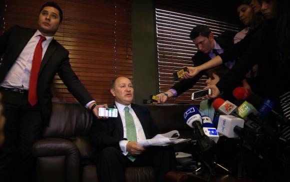 Magistrado ponente de la decisión, Alberto Rojas Ríos. FOTO COLPRENSA