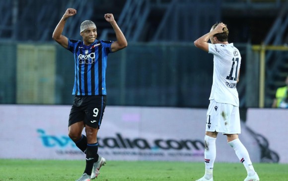 Muriel completó 18 goles con Atalanta esta temporada. FOTO EFE