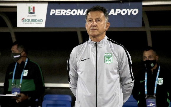 La cara de desconcierto de Juan Carlos Osorio tras la derrota en Manizales. FOTO Dimayor 