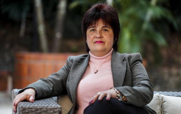 Ángela Giraldo, jefe del CTI, regional Antioquia. 