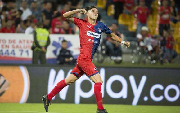 Marulanda ha jugado 10 partidos con el Medellín. En la fecha pasada abrió el camino del triunfo ante América. FOTO edwin bustamante