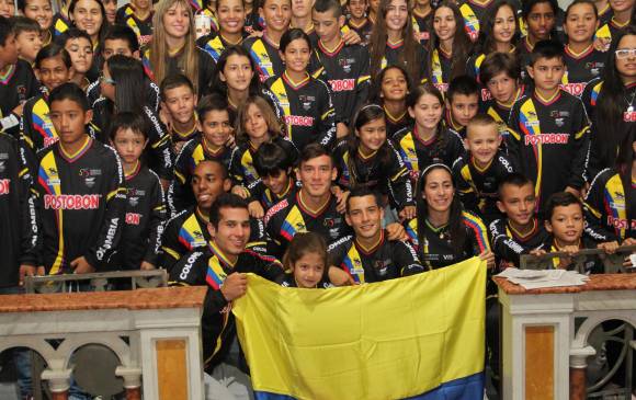 Los pilotos de Antioquia, listos para representar a Colombia en la cita mundialista. FOTO cortesía manuel quintero, Inder-envigado
