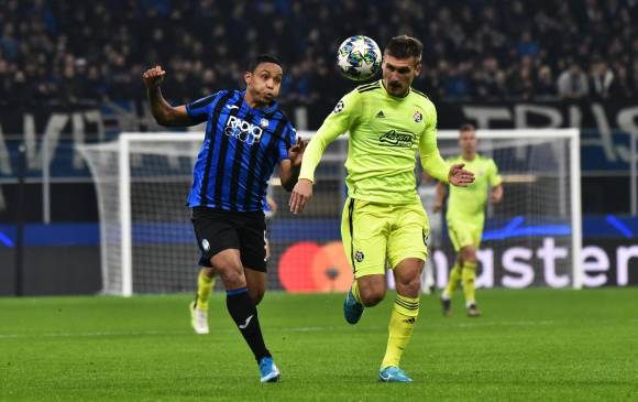 Luis Fernando Muriel, jugador del Atalanta. FOTO EFE