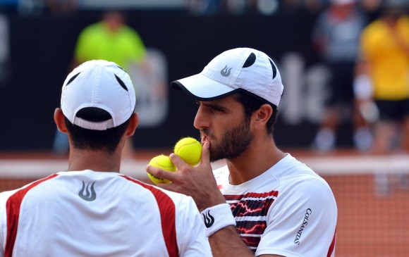 Juan Sebastián Cabal y Robert Farah pasaron a la semifinal del Roland Garros. Foto: Colprensa