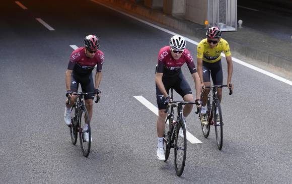 El relevo generacional se presentará en la próxima temporada. Froome, 12 años mayor que Bernal, buscará en otra escuadra su deseo de hacer historia entre los más ganadores del Tour. FOTO Getty 