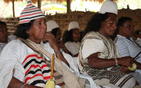 Los indígenas se declararon en emergencia social por el “desequilibro” de su región. FOTO cortesía